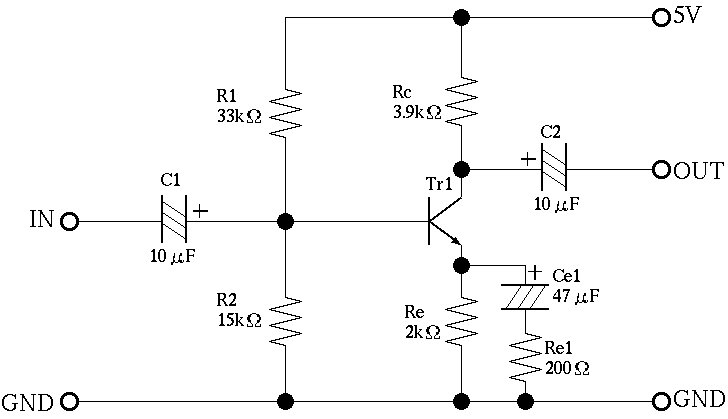 接地 増幅 回路 エミッタ エミッタ接地小信号増幅回路の解析